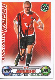 Konstantin Rausch  Hannover 96  2009/10 Match Attax Card orig. signiert 
