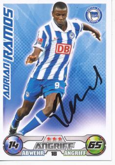 Adrian Ramos  Hertha BSC Berlin  2009/10 Match Attax Card orig. signiert 