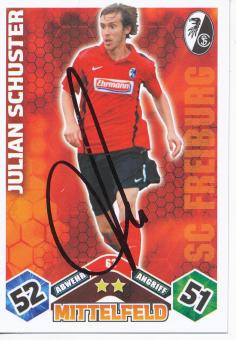 Julian Schuster  SC Freiburg 2010/11 Match Attax Card orig. signiert 