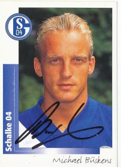 Michael Büskens  FC Schalke 04   1996 Panini Bundesliga Sticker original signiert 