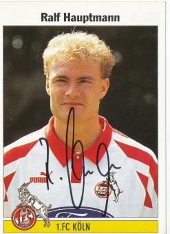 Ralf Hauptmann  FC Köln  1995 Panini Bundesliga Sticker original signiert 