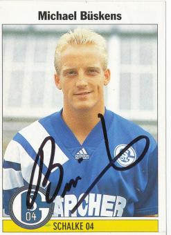 Michael Büskens  FC Schalke 04  1995 Panini Bundesliga Sticker original signiert 