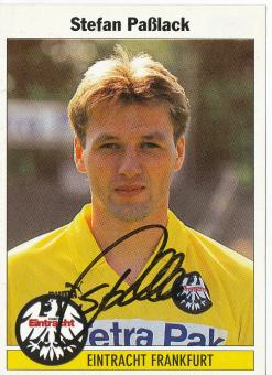 Stefan Paßlack  Eintracht Frankfurt  1995 Panini Bundesliga Sticker original signiert 