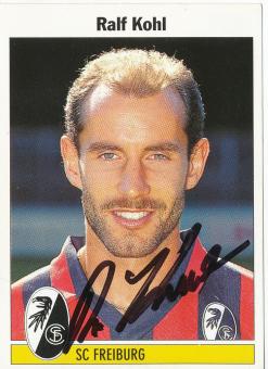 Ralf Kohl  SC Freiburg  1995 Panini Bundesliga Sticker original signiert 