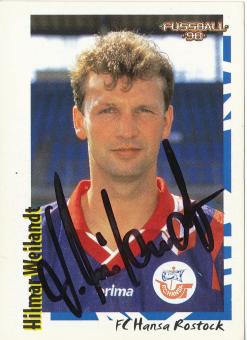 Hilmar Weilandt  FC Hansa Rostock  1998 Panini Bundesliga Sticker original signiert 