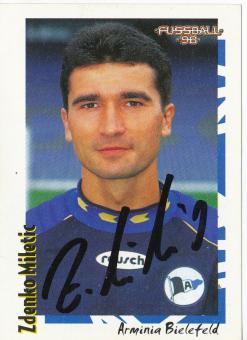 Zdenko Miletic  Arminia Bielefeld  1998 Panini Bundesliga Sticker original signiert 