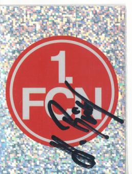 Henning Bürger  FC Nürnberg  2.Liga Fußball  DS  Sticker original signiert 