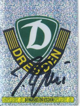 Michael Spies  Dynamo Dresden 1995 Fußball Panini  Sticker original signiert 