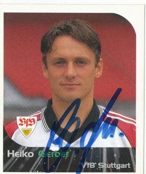 Heiko Gerber  VFB Stuttgart  2000 Panini Bundesliga Sticker original signiert 