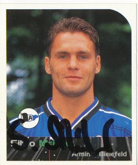 Silvio Meißner  Arminia Bielefeld  2000 Panini Bundesliga Sticker original signiert 