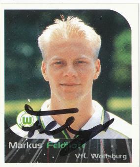 Markus Feldhoff  VFL Wolfsburg  2000 Panini Bundesliga Sticker original signiert 