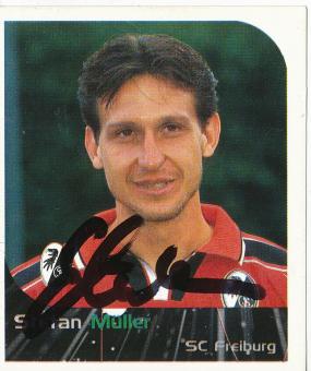 Stefan Müller  SC Freiburg  2000 Panini Bundesliga Sticker original signiert 