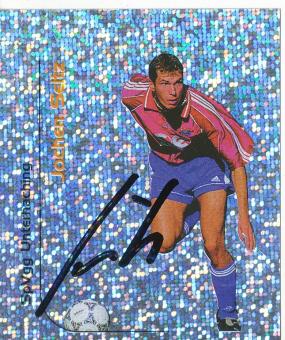 Jochen Seitz  SpVgg Unterhaching  2000 Panini Bundesliga Sticker original signiert 