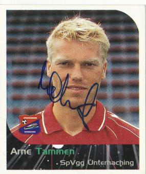 Arne Tammen  SpVgg Unterhaching  2000 Panini Bundesliga Sticker original signiert 