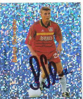 Bernd Schneider  Bayer 04 Leverkusen  2000 Panini Bundesliga Sticker original signiert 