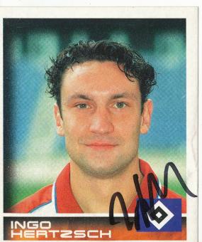Ingo Hertzsch  Hamburger SV  2001 Panini Bundesliga Sticker original signiert 