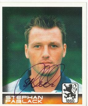 Stephan Paßlack  1860 München  2001 Panini Bundesliga Sticker original signiert 