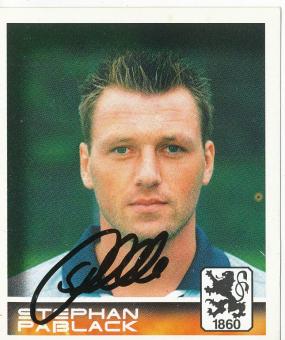 Stephan Paßlack  1860 München  2001 Panini Bundesliga Sticker original signiert 