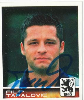 Filip Tapalovic  1860 München  2001 Panini Bundesliga Sticker original signiert 