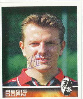 Regis Dorn  SC Freiburg  2001 Panini Bundesliga Sticker original signiert 