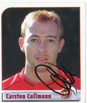 Carsten Cullmann  FC Köln  2002 Panini Bundesliga Sticker original signiert 