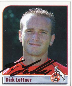 Dirk Lottner  FC Köln  2002 Panini Bundesliga Sticker original signiert 