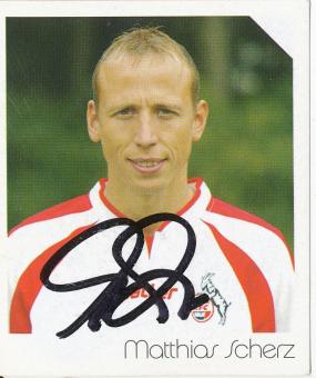 Matthias Scherz  FC Köln  2003/2004 Panini Bundesliga Sticker original signiert 