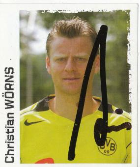 Christian Wörns  Borussia Dortmund  2004/2005 Panini Bundesliga Sticker original signiert 