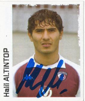 Halil Altintop  FC Kaiserslautern  2004/2005 Panini Bundesliga Sticker original signiert 