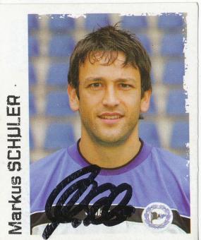 Markus Schuler  Arminia Bielefeld  2004/2005 Panini Bundesliga Sticker original signiert 