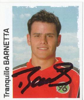 Tranquillo Barnetta  Hannover 96  2004/2005 Panini Bundesliga Sticker original signiert 