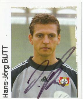 Hans Jörg Butt  Bayer 04 Leverkusen   2004/2005 Panini Bundesliga Sticker original signiert 