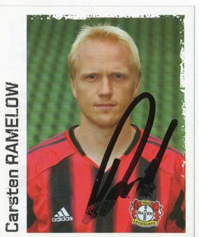 Carsten Ramelow  Bayer 04 Leverkusen   2004/2005 Panini Bundesliga Sticker original signiert 