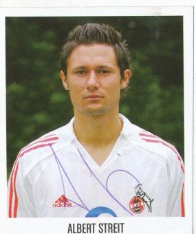 Albert Streit  FC Köln  2005/2006 Panini Bundesliga Sticker original signiert 
