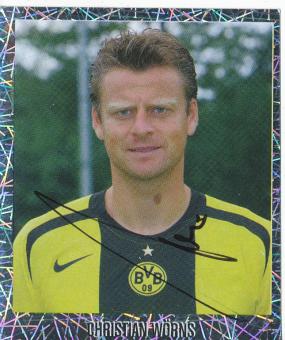 Christian Wörns  Borussia Dortmund  2005/2006 Panini Bundesliga Sticker original signiert 