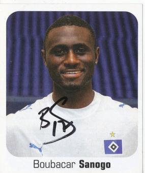 Boubacar Sanogo  Hamburger SV  2006/2007 Panini Bundesliga Sticker original signiert 