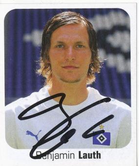 Benjamin Lauth  Hamburger SV  2006/2007 Panini Bundesliga Sticker original signiert 