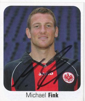 Michael Fink  Eintracht Frankfurt  2006/2007 Panini Bundesliga Sticker original signiert 