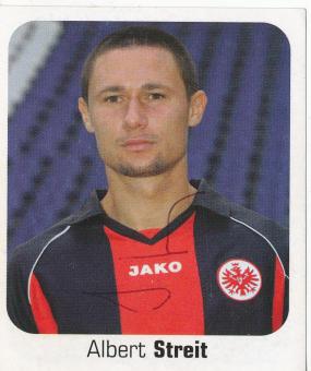 Albert Streit  Eintracht Frankfurt  2006/2007 Panini Bundesliga Sticker original signiert 