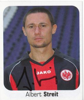 Albert Streit  Eintracht Frankfurt  2006/2007 Panini Bundesliga Sticker original signiert 