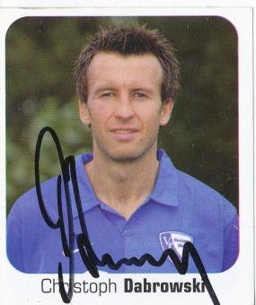 Christoph Dabrowski  VFL Bochum  2006/2007 Panini Bundesliga Sticker original signiert 
