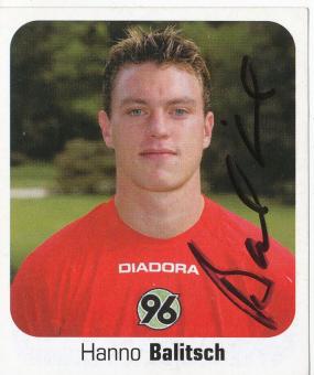 Hanno Balitsch  Hannover 96  2006/2007 Panini Bundesliga Sticker original signiert 