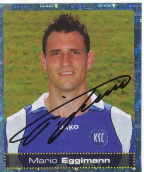 Mario Eggimann  Karlsruher SC  2007/2008 Panini Bundesliga Sticker original signiert 