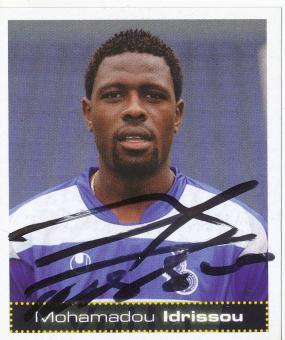 Mohamadou Idrissou  MSV Duisburg  2007/2008 Panini Bundesliga Sticker original signiert 