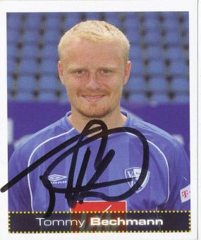 Tommy Bechmann  VFL Bochum  2007/2008 Panini Bundesliga Sticker original signiert 