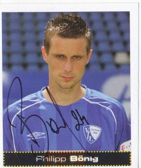 Philipp Bönig  VFL Bochum  2007/2008 Panini Bundesliga Sticker original signiert 