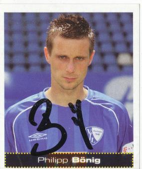 Philipp Bönig  VFL Bochum  2007/2008 Panini Bundesliga Sticker original signiert 