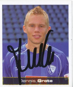Dennis Grothe  VFL Bochum  2007/2008 Panini Bundesliga Sticker original signiert 