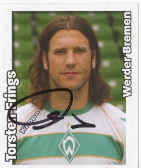 Torsten Frings  SV Werder Bremen  2008/2009 Panini Bundesliga Sticker original signiert 