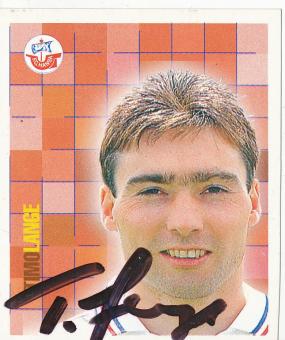 Timo Lange  FC Hansa Rostock 1999  Panini Bundesliga Sticker original signiert 